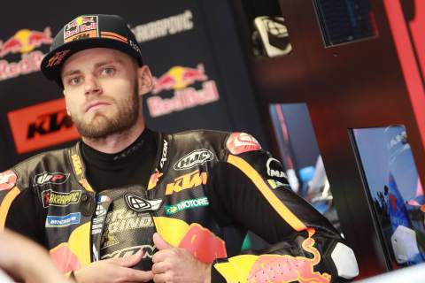 Brad Binder: Team thought I had a problem I was going off so often…