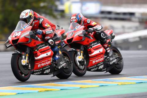 Dovizioso ‘almost crashed 10 times’ in Le Mans slog, Ducati speed still not good