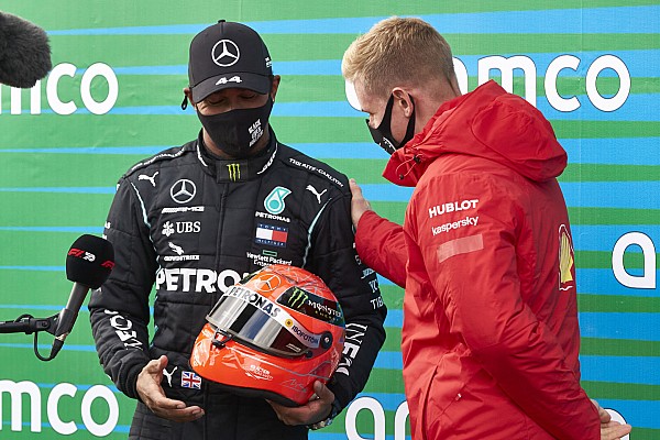 Ricciardo: “Hamilton’a verilen Schumacher kaskı, en havalı hediyelerden biri”
