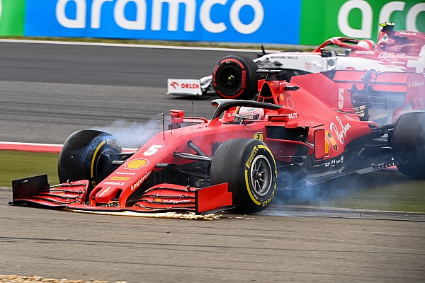 Vettel, Eifel GP’de “çok fazla risk” almış