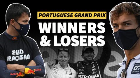 Gasly trumps as Albon slumps to new low: F1 Portuguese GP Winners and Losers