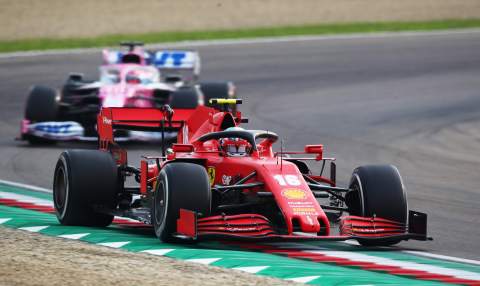 Leclerc “surprised” Ferrari was able to fight midfield F1 rivals at Imola