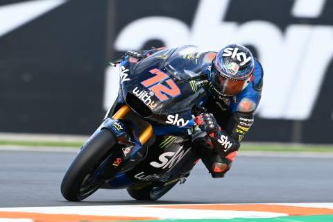 Moto2 Europe: Victory for dominant Bezzecchi as Lowes tumbles