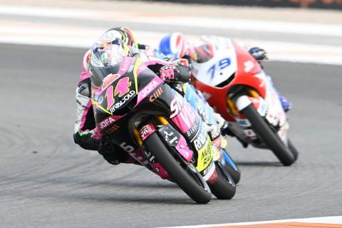 Valencia Moto3 Grand Prix – Free Practice (1) Results