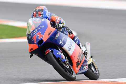 Valencia Moto3 Grand Prix, Ricardo Tormo – Warm-up Results