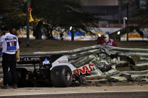 Grosjean credits F1’s halo for saving his life in 50G crash