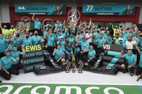 Why Hamilton finds winning F1 teams’ title “almost more exciting” than drivers’