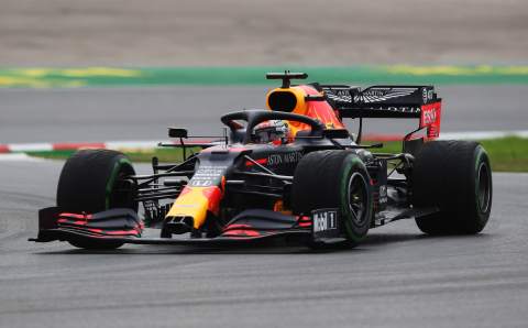 Verstappen completes F1 Turkish GP practice sweep in wet FP3