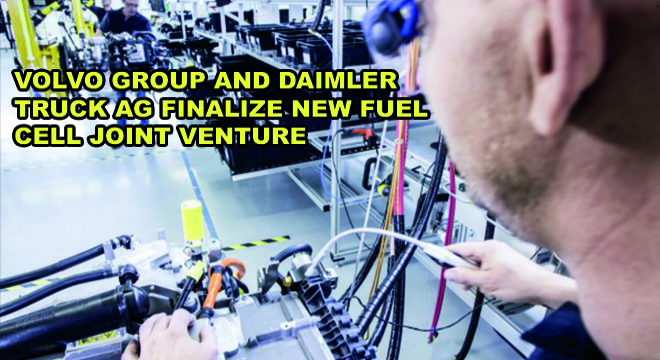 Volvo Group And Daimler Truck Ag Finalize New Fuel Cell Joint Venture