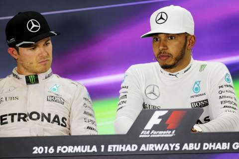 Nico Rosberg recalls “horrible” Mercedes team order which helped Lewis Hamilton