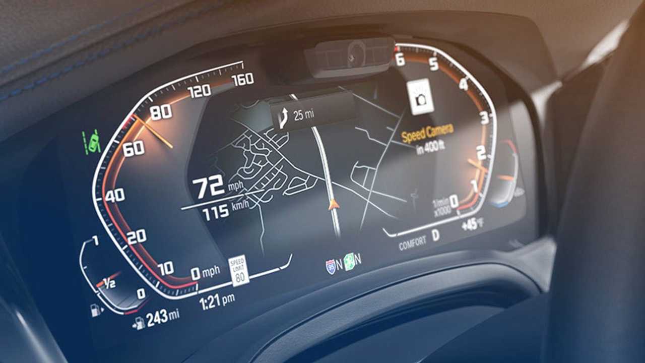 BMW, sabit hız kameralarını gösteren yeni sistemini tanıttı