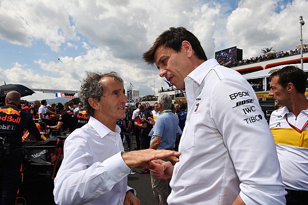 Wolff, Prost’tan Senna ile olan mücadelelerini dinlemiş