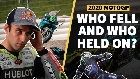 MotoGP crash stats 2020: Who fell and who held on?