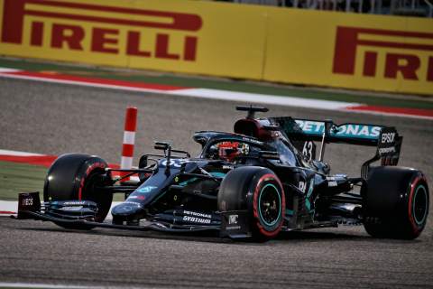 Russell tops Sakhir GP first practice on Mercedes F1 debut