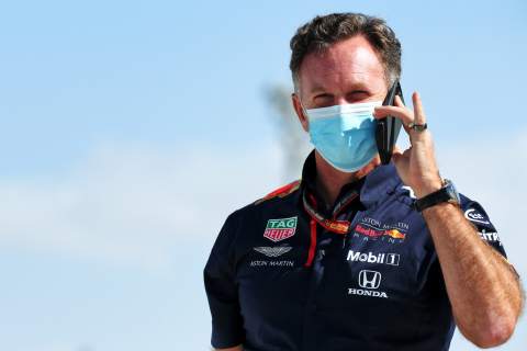 Horner: Perez's Sakhir GP win won't speed up Red Bull decision for F1 2021