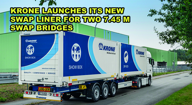 Krone Launches Its New Swap Liner For Two 7.45 M Swap Bridges