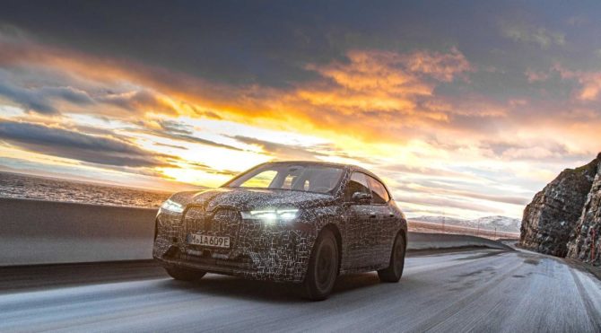 BMW elektrikli otomobilinin testlerine devam ediyor