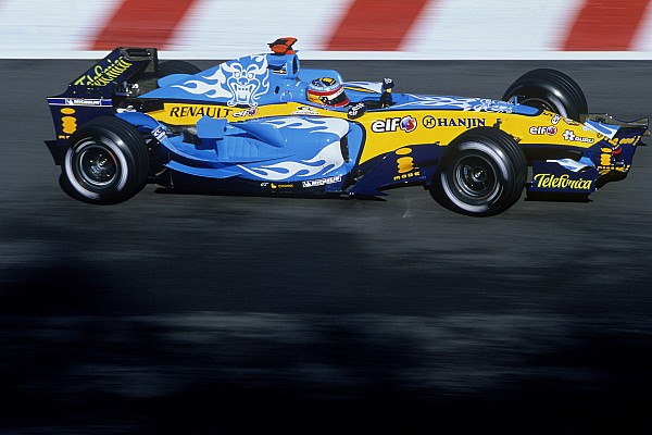 Alonso, Abu Dhabi Yarış hafta sonunda 2005 Renault ile gösteri yapacak