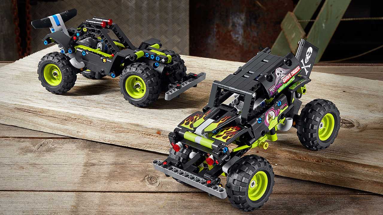 Grave Digger ve Max-D isimli Monster Truck modelleri Lego oldu!
