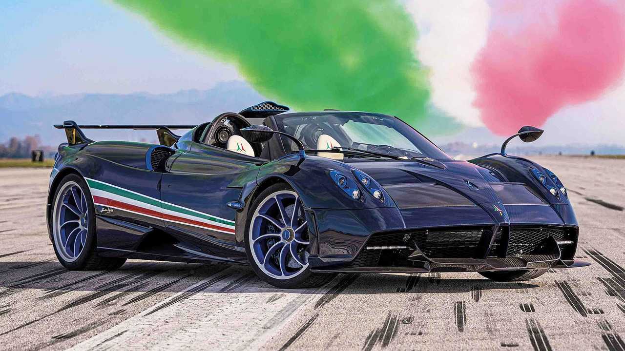 Pagani Huayra Tricolore 840 bg güç, 51 milyon TL’lik fiyatla geldi!