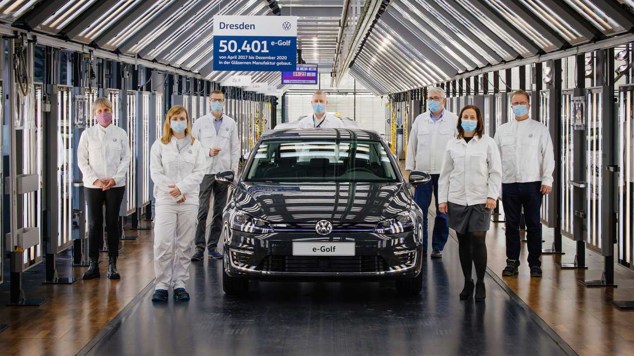 Volkswagen e-Golf, üretim döngüsünün sonuna geldi