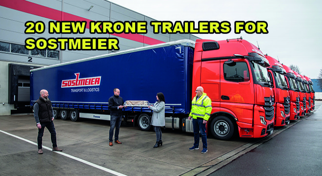 20 New Krone Trailers For Sostmeier