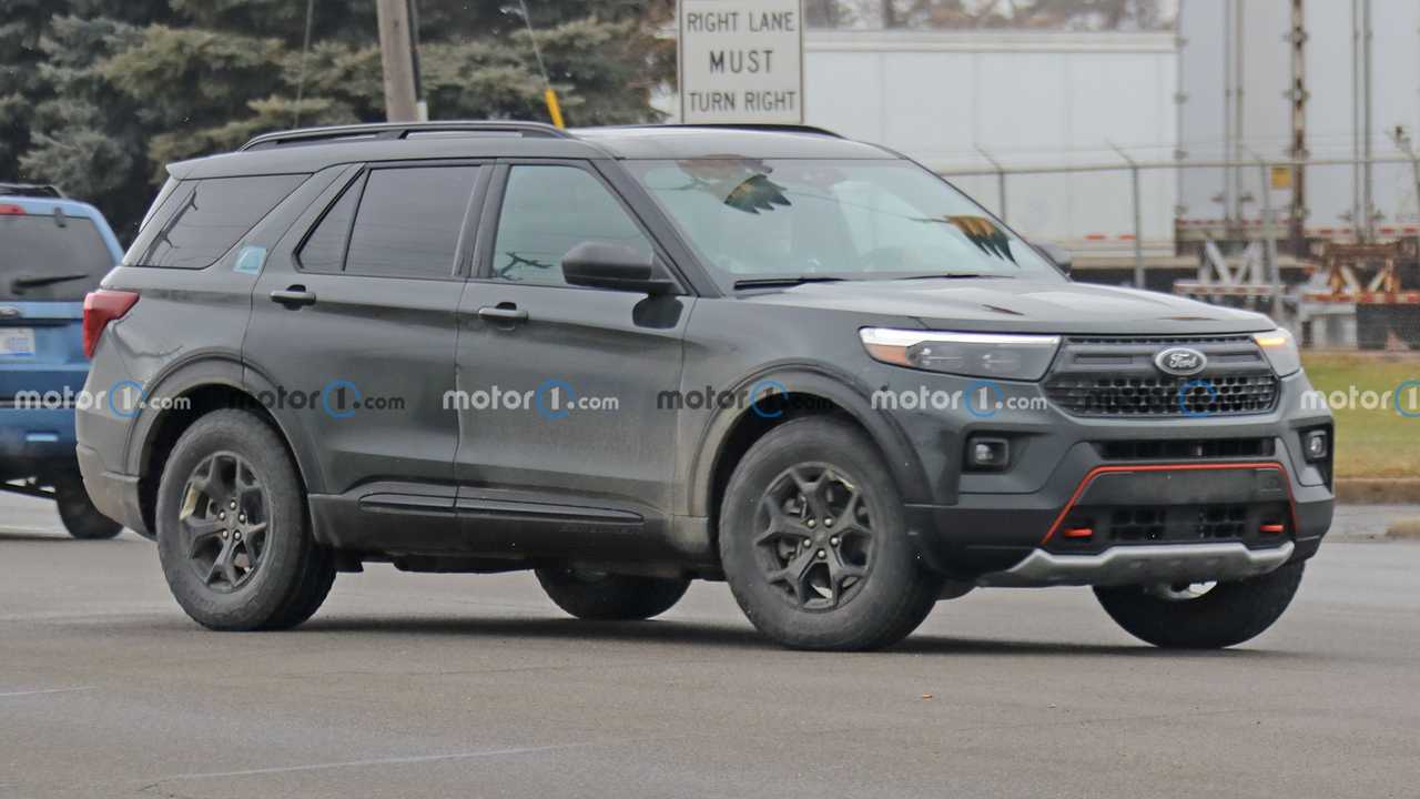 2021 Ford Explorer Timberline, kış testlerinde yakalandı