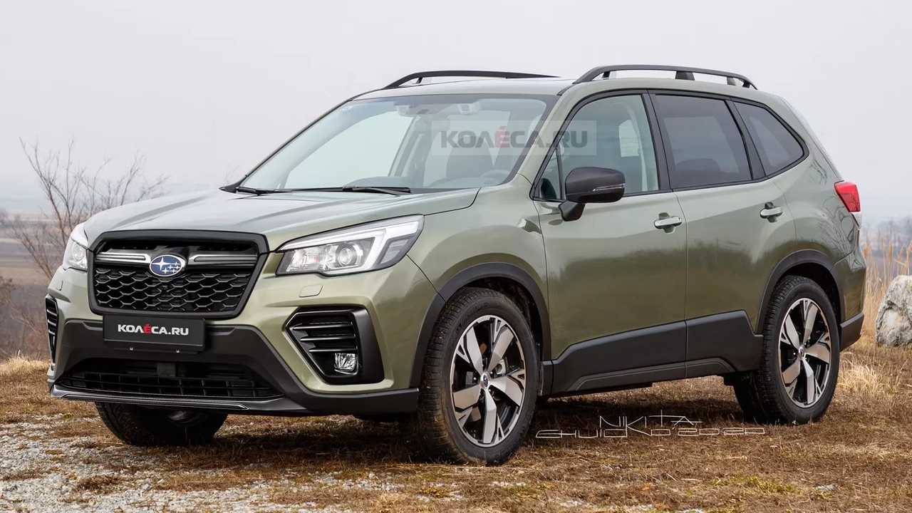 Makyajlı Subaru Forester böyle mi görünecek?