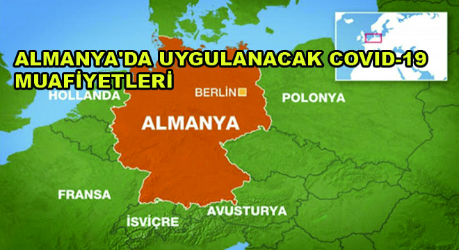 Almanya’da Uygulanacak Covid-19 Muafiyetleri