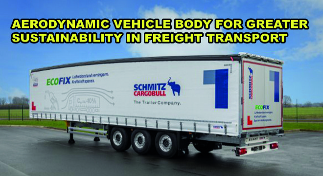 Aerodynamic Vehicle Body For Greater Sustainability In Freight Transport