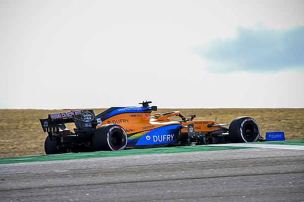 McLaren MCL35M’nin renk düzenine dair bir ipucu verdi