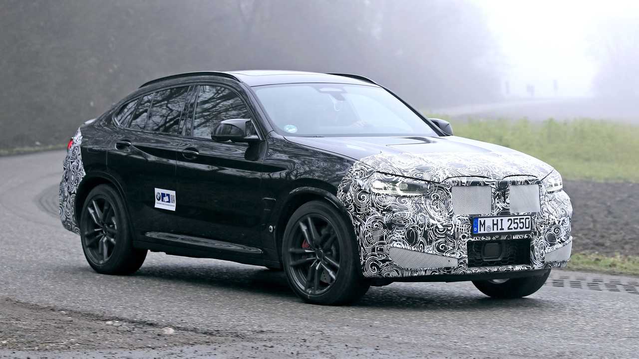 Makyajlı BMW X4, test esnasında görüntülendi