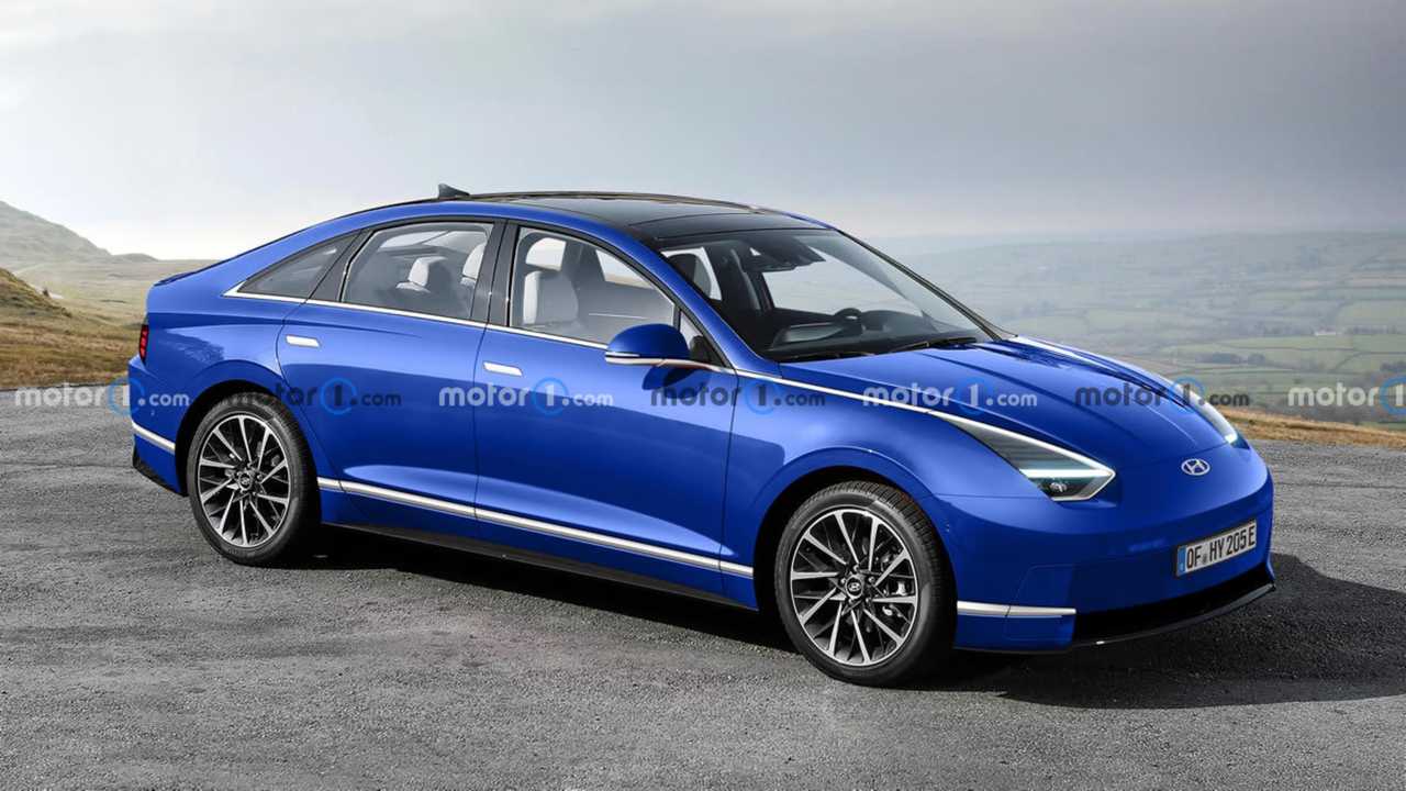 Hyundai’ın elektrikli sedanı Ioniq 6 nasıl görünecek?