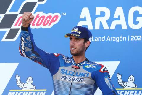 'Like perfect' – Alex Rins 'impressed' by shoulder situation