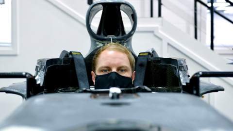 WATCH: Valtteri Bottas completes Mercedes 2021 F1 seat fit