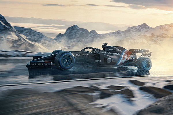 Alpine, 2021 Formula 1 aracını ilk kez çalıştırdı!