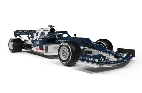 AlphaTauri reveals AT02 F1 car ahead of 2021 season