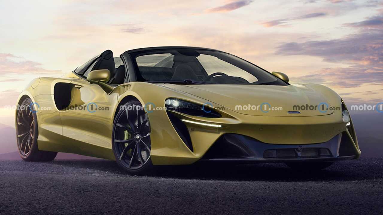 McLaren Artura “Spider”, dijital ortamda hayal edildi