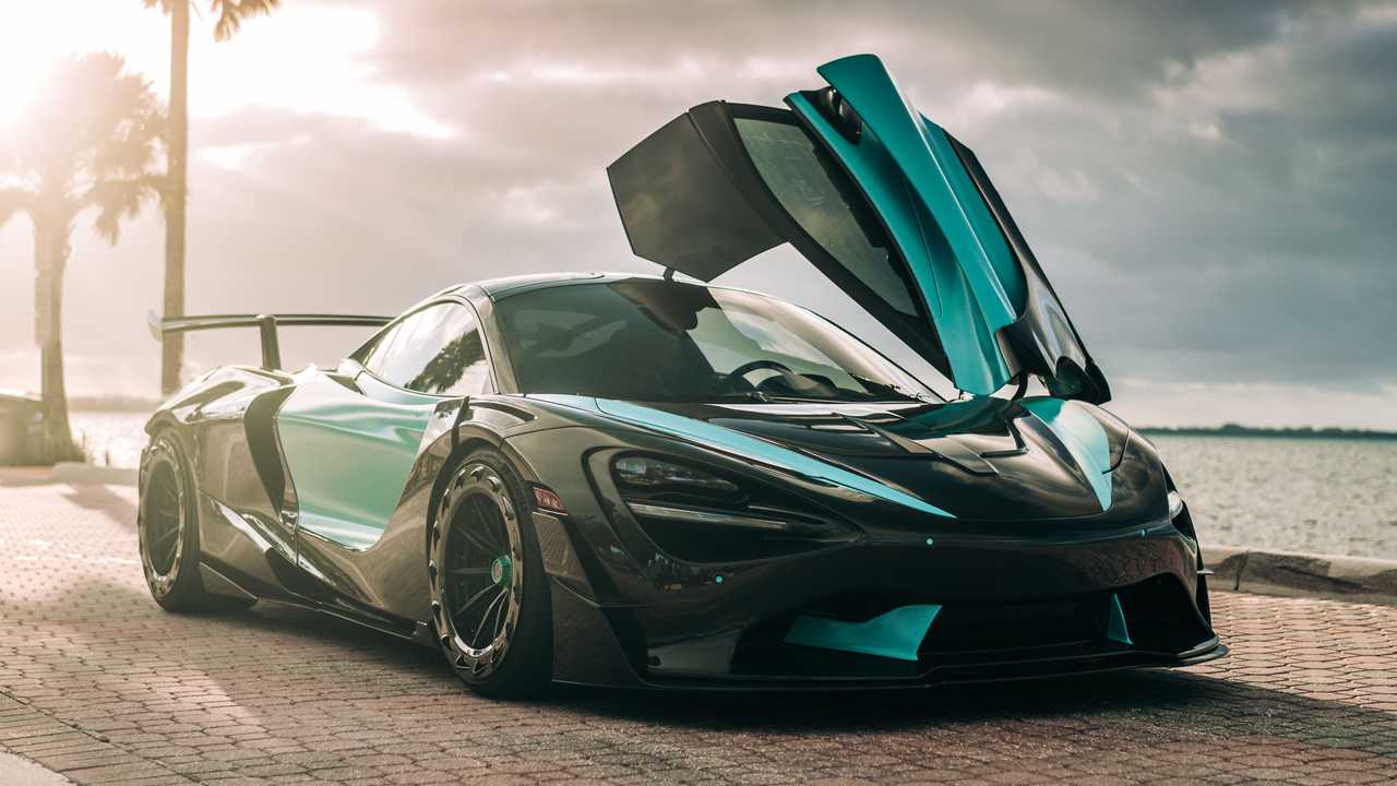 3D yazıcı teknolojisiyle modifiye edilmiş McLaren 720S’i görün