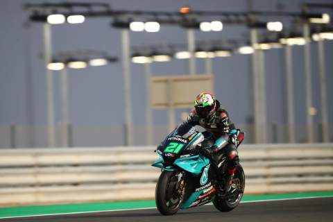 Franco Morbidelli finishes top Yamaha on day one of MotoGP testing in Qatar