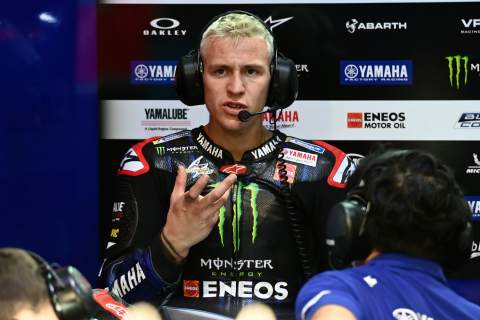 Fabio Quartararo: 'I was riding not so great' on factory Yamaha debut