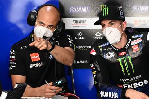 Vinales without crew chief for most of Qatar MotoGP