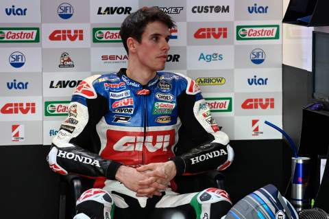 Alex Marquez could miss final day after fracturing right foot