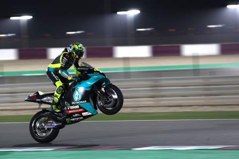 Valentino Rossi sets Qatar personal best, 'improves a lot'