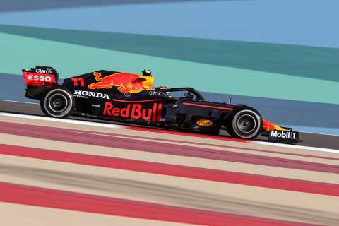 Perez “couldn’t feel” loss of Red Bull F1 engine cover in Bahrain test