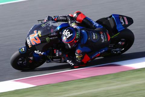 Qatar Moto2: Bezzecchi edges ahead of Lowes to lead FP1