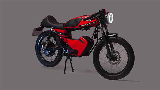 70’lerin çizgisini geleceğe taşıyan elektrikli motosiklet: Famel E-FX