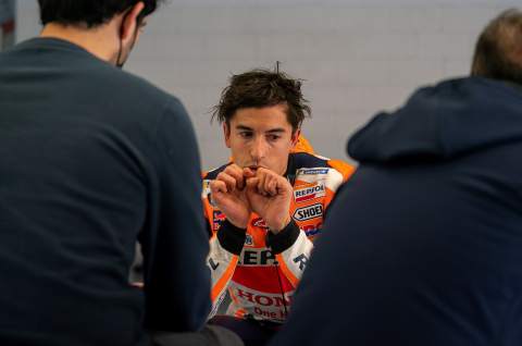 Marc Marquez on track in Portimao, 'needs to decide about Qatar MotoGP'