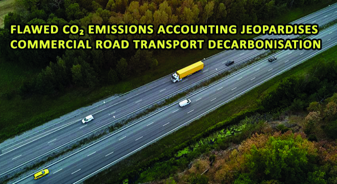 Flawed CO Emissions Accounting Jeopardises Commercial Road Transport Decarbonisation