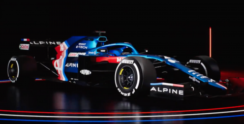 Alpine unveils A521 car for new era as Alonso returns to F1